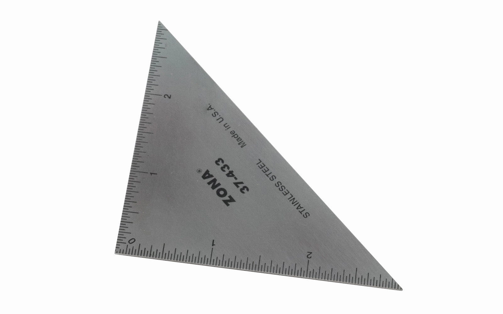 Zona Stainless Triangle Ruler - 37-433
